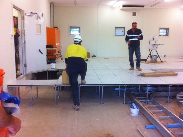 SINO Control rooms under construction