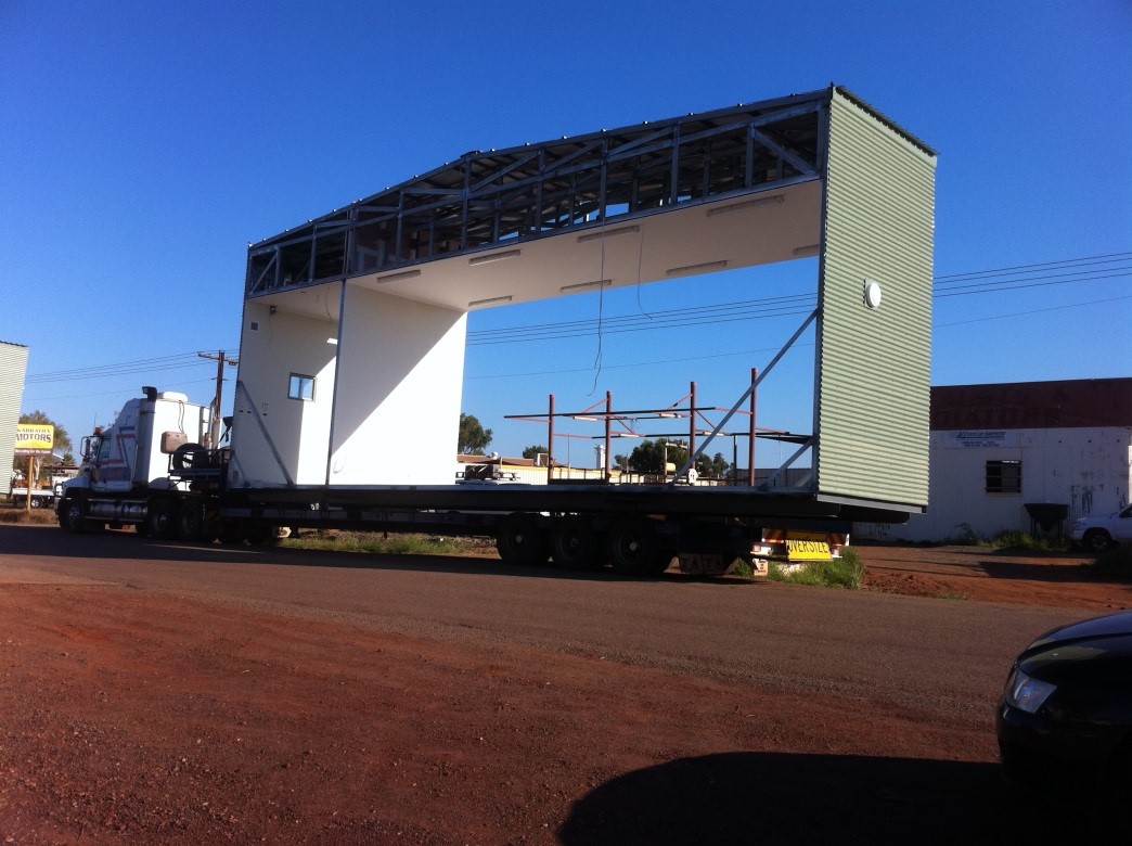 Daikin condensors being installed on site