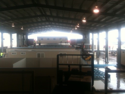 Completed camp accommodation at McCarthur River Mines